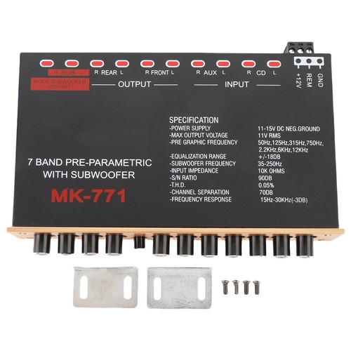 7-Band-Kfz-Grafik-Equalizer