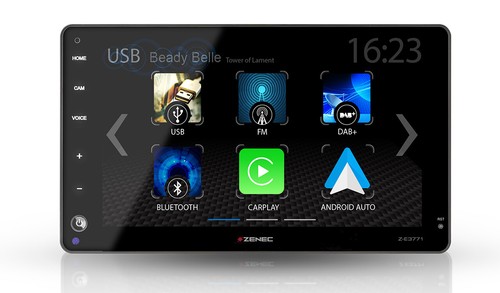 Zenec e3771 din dab - 1-din, dab+