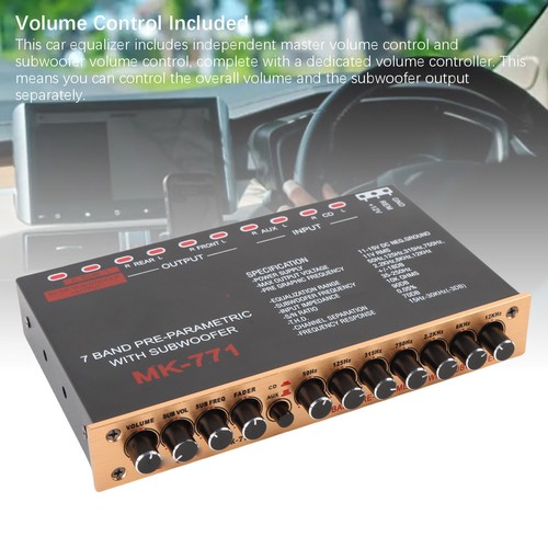 Band grafik equalizer - 7-band-grafik-equalizer, für