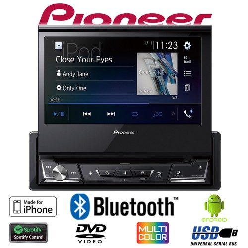 Pioneer avh a7100bt din - avh-a7100bt, 1-din
