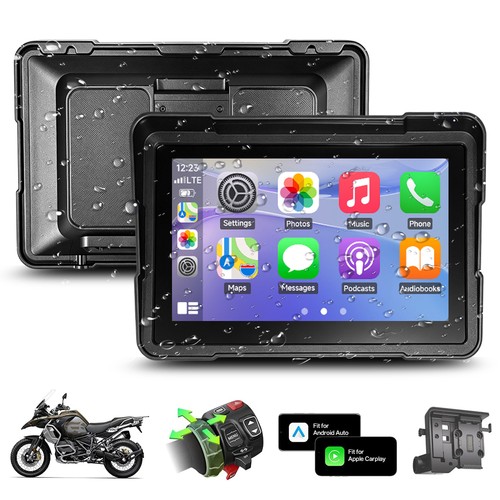 Wireless motorcycle apple - 7",