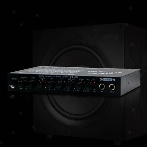 Auto audio equalizer - audio, vorne