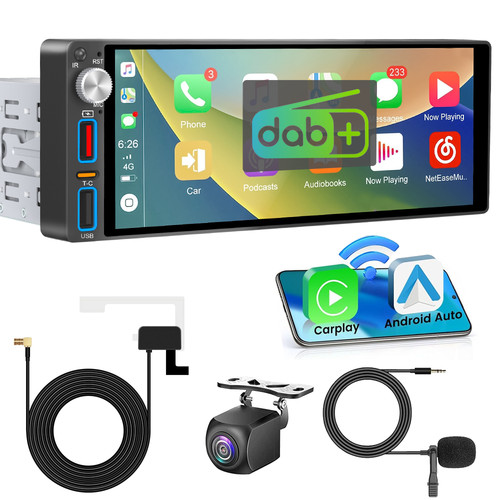 Autoradio 1din - 6.9",