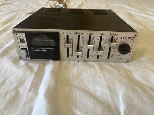 Audiovox amp 600 equalizer - audiovox, amp-600