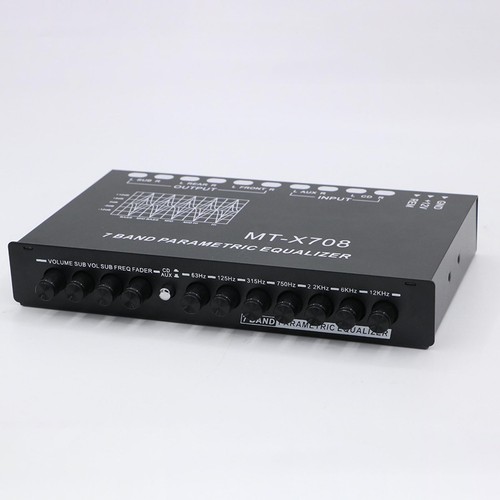 Band car audio equalizer - 7-band,