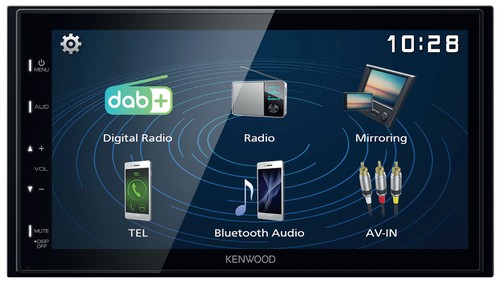 Kenwood dmx129dab doppel din - dmx129dab, doppel-din