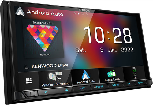 Kenwood dmx8021dabs dab - kenwood, 7"