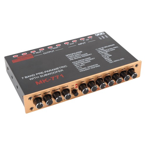 7-Band-Kfz-Grafik-Equalizer