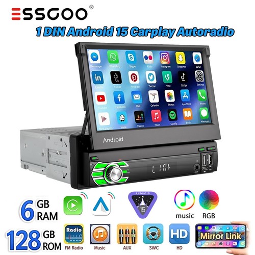128g autoradio 1din - autoradio, 7"