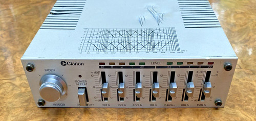 Clarion graphic equalizer - graphic,