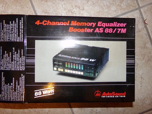 Booster equalizer oldtimer - equalizer, mit